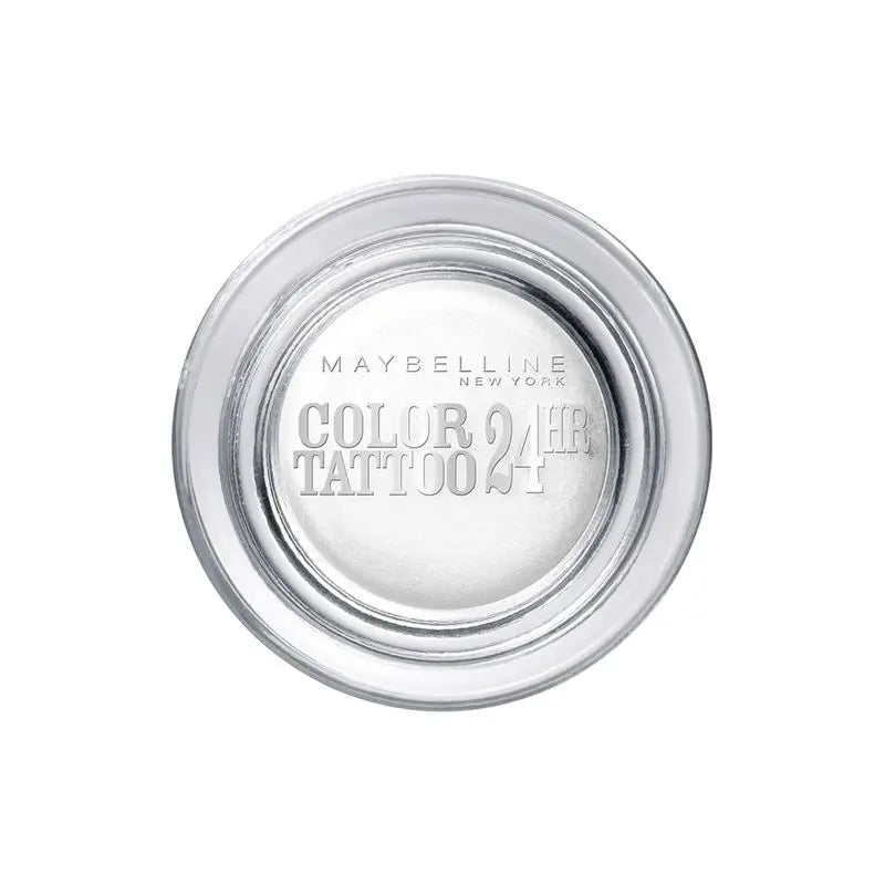 Maybelline New York Color Tattoo 24h Long Lasting Eyeshadow, 45 Infinite White branco