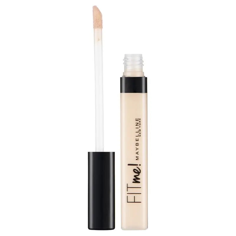 Maybelline New York Fit Me Corretor de Olheiras e Manchas sombra 05 Marfim Acabamento Natural Pele Muito Clara, 6.8ML