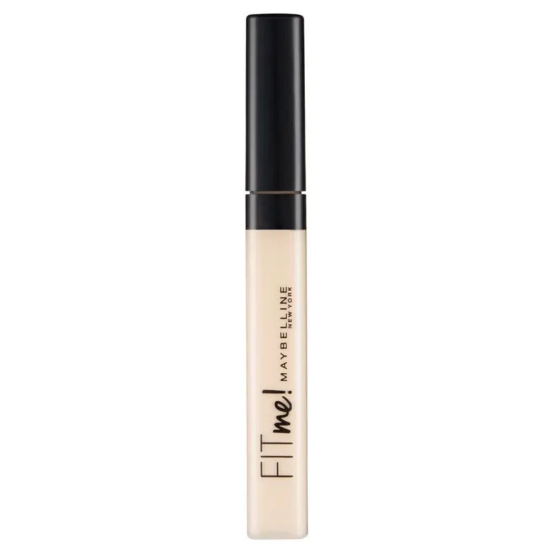 Maybelline New York Fit Me Corretor de Olheiras e Manchas sombra 05 Marfim Acabamento Natural Pele Muito Clara, 6.8ML