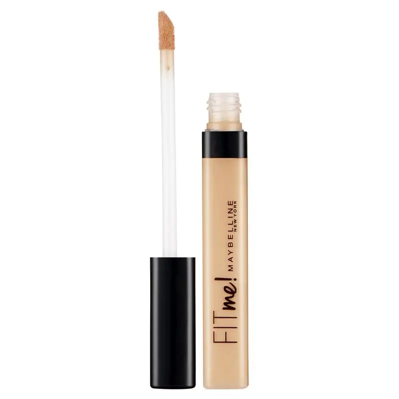 Maybelline New York Fit Me Dark Circles and Blemish Concealer sombra 10 Light Natural Finish Pele clara, 6.8ML