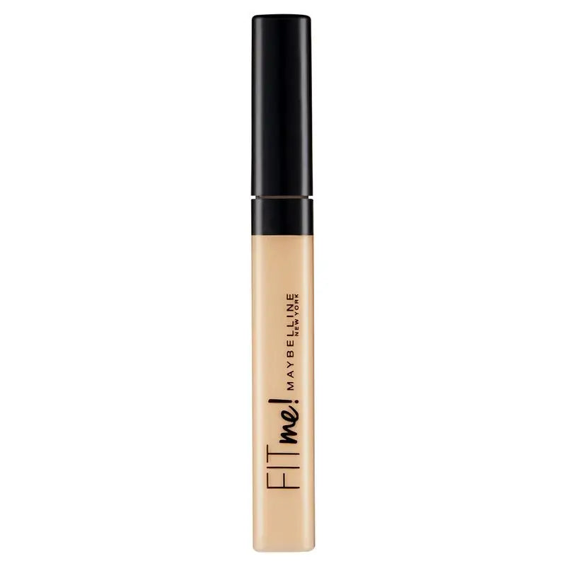 Maybelline New York Fit Me Dark Circles and Blemish Concealer sombra 10 Light Natural Finish Pele clara, 6.8ML