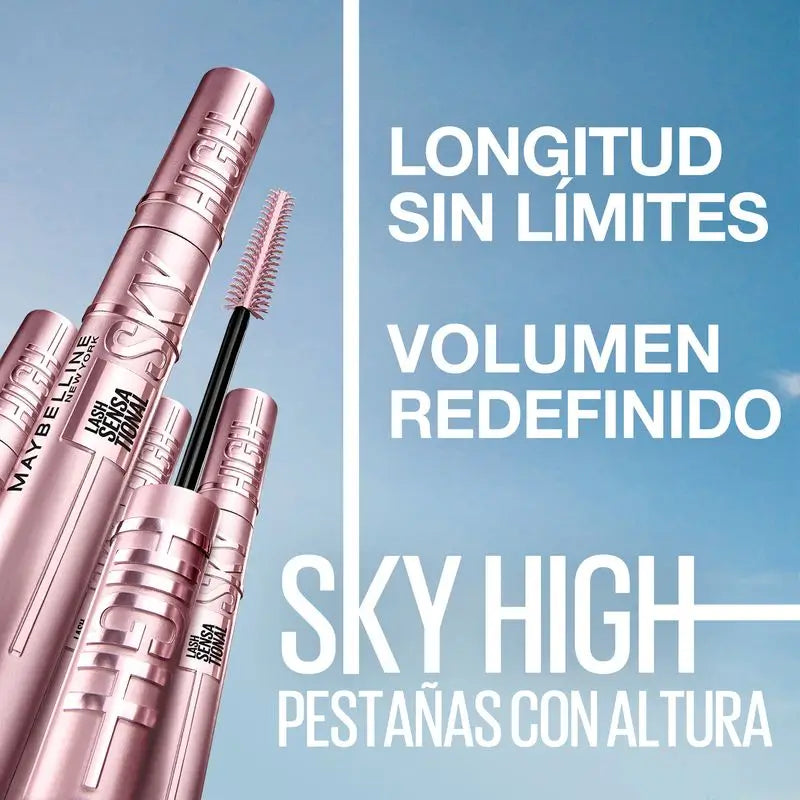 Maybelline New York Lash Sensational Sky High Waterproof: Máscara, comprimento e volume