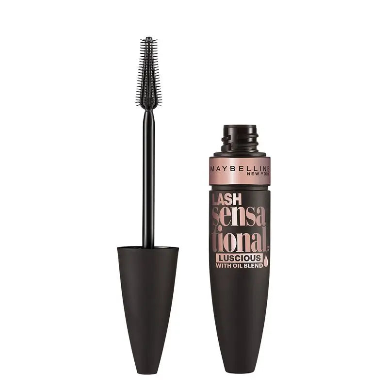 Maybelline New York Lash Sensational Voluptuous máscara de volume preta, 9,5 ml