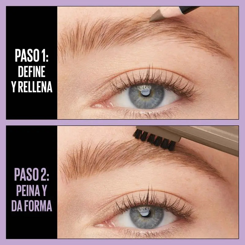 Lápis para Sobrancelhas Maybelline New York Express na tonalidade 03 Castanho Suave