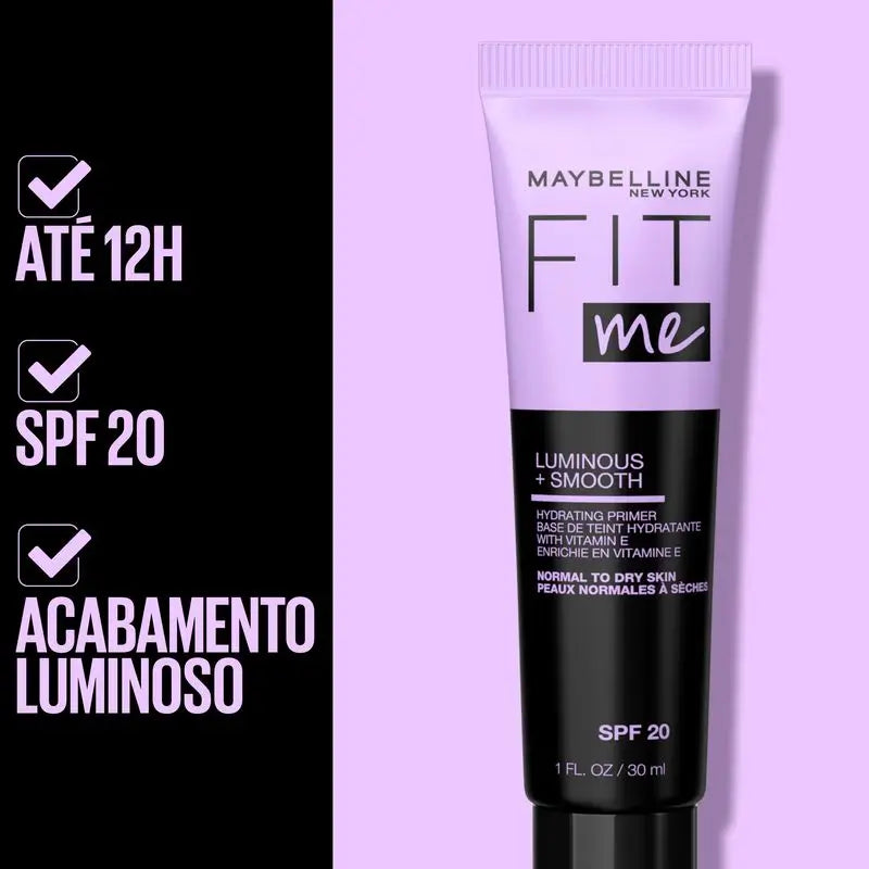 Maybelline New York Fit Me Moisturising Primer Para Pele Normal a Seca.