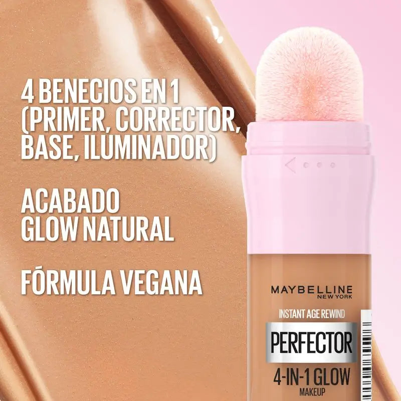 Maybelline New York Instant Perfector Glow 4 em 1, O Brilho que se Usa Como se Quer, Tonalidade 00 Luz Clara