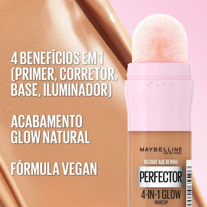 Maybelline New York Instant Perfector Glow 4 em 1, O Brilho que se Usa Como se Quer, Tom 01 Claro