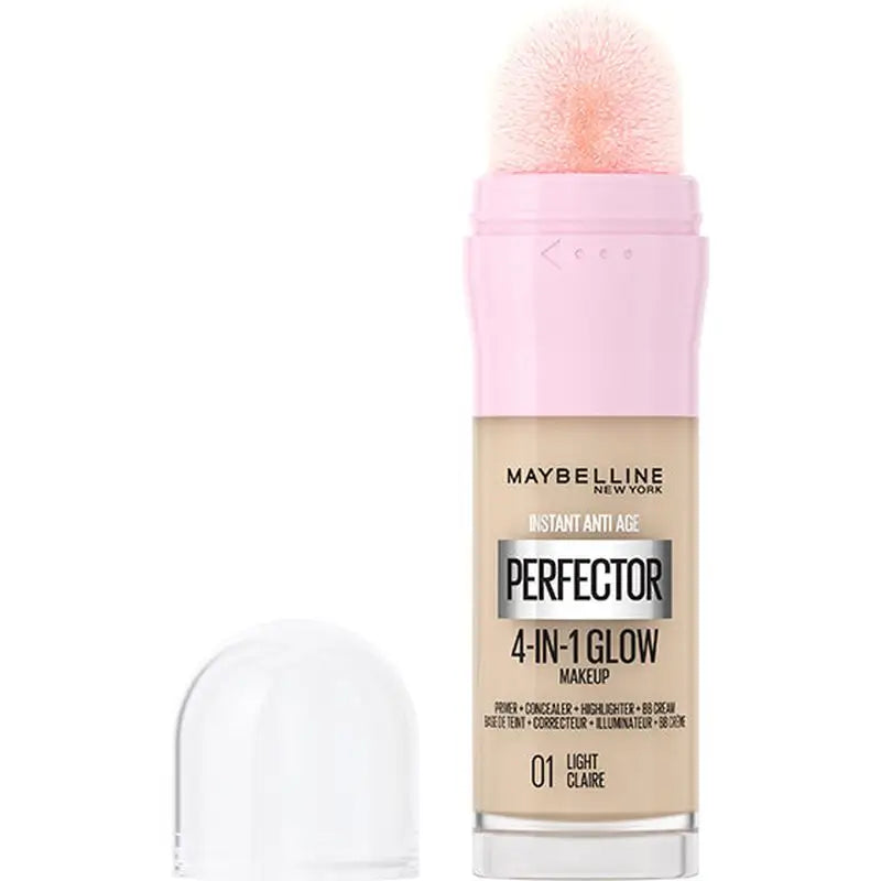 Maybelline New York Instant Perfector Glow 4 em 1, O Brilho que se Usa Como se Quer, Tom 01 Claro