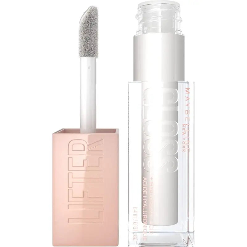 Maybelline New York Lifter Gloss Brilho Labial Sombra 01 Pérola . Hidratação intensa e lábios preenchidos.