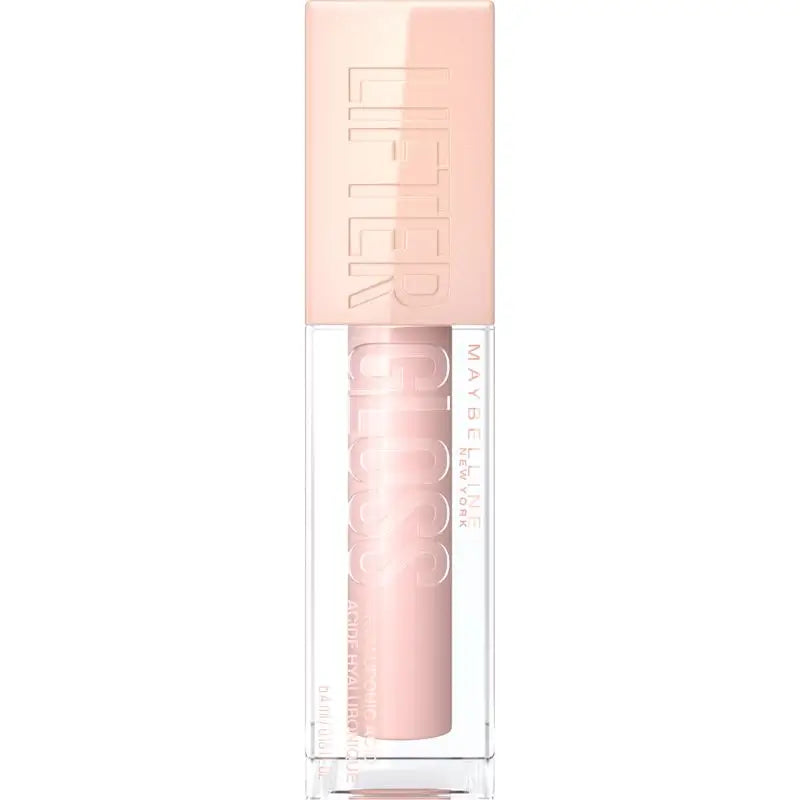 Maybelline New York Lifter Gloss Brilho Labial Sombra 02 Ice. Hidratação intensa e lábios preenchidos.