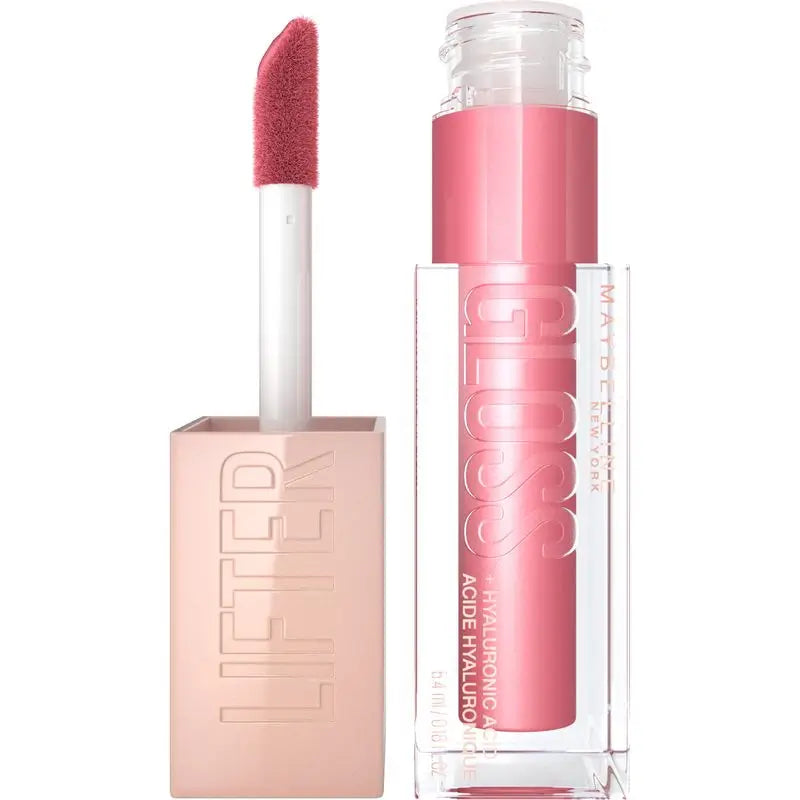 Maybelline New York Lifter Gloss Brilho para os Lábios Sombra 05 Petal. Hidratação intensa e lábios preenchidos.