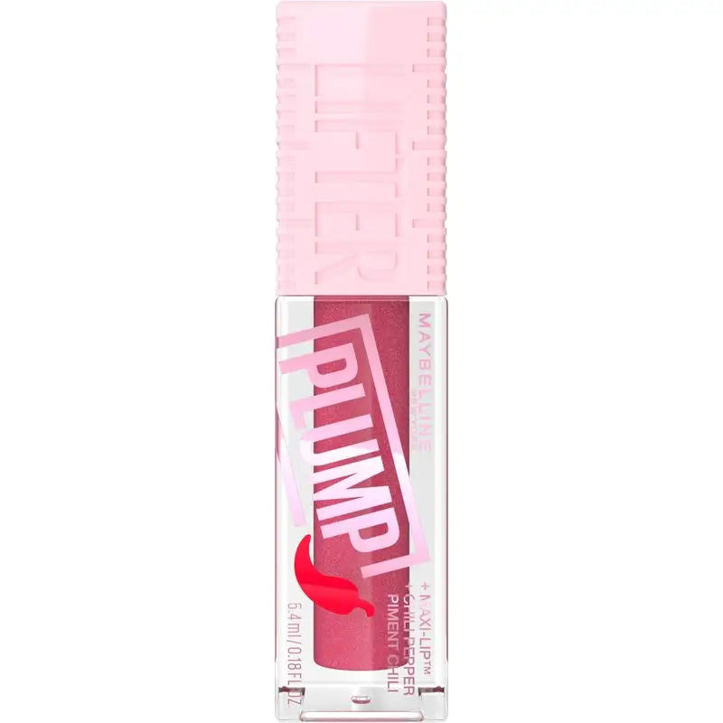 Maybelline New York Lifter Plump com Pimenta e Ácido Hialurónico, Sombra 002 Mauve Bite