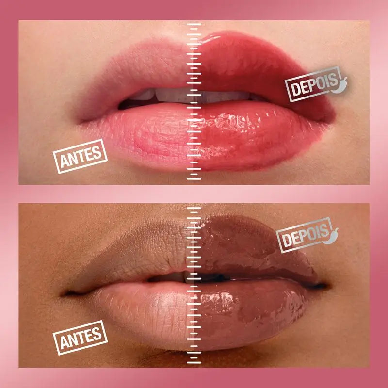 Maybelline New York Lifter Plump com Pimenta e Ácido Hialurónico, Sombra 002 Mauve Bite