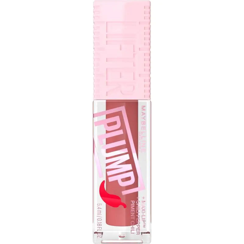 Maybelline New York Lifter Plump com Pimenta e Ácido Hialurónico, Sombra 005 Peach Fever