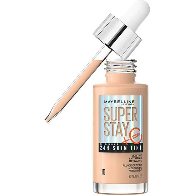 Maybelline New York Super Stay Skin Tint + Vitamin C 24H. Sombra 10