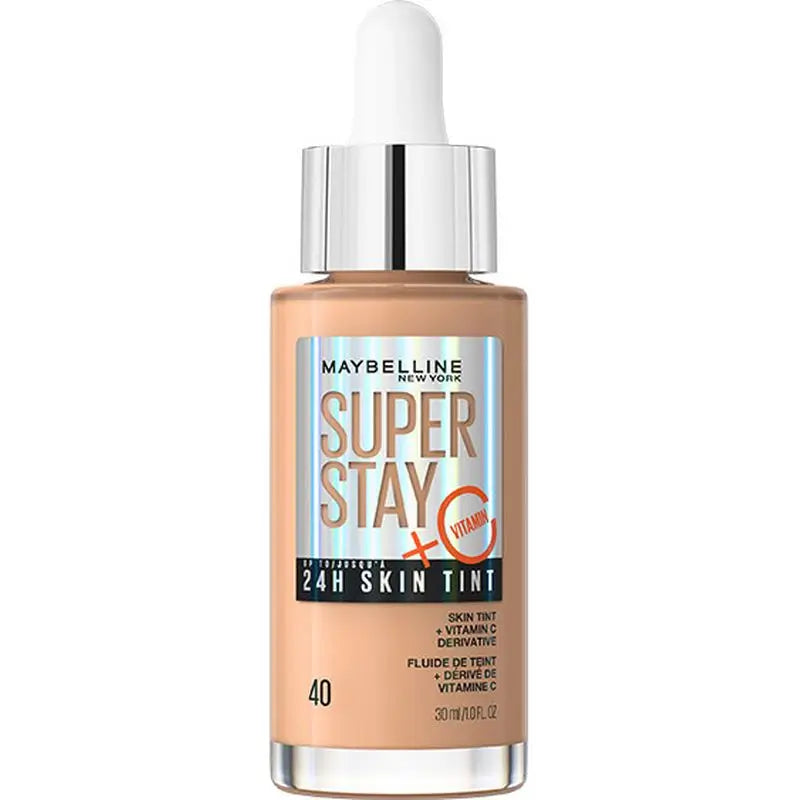 Maybelline New York Super Stay Skin Tint + Vitamin C 24H. Sombra 40