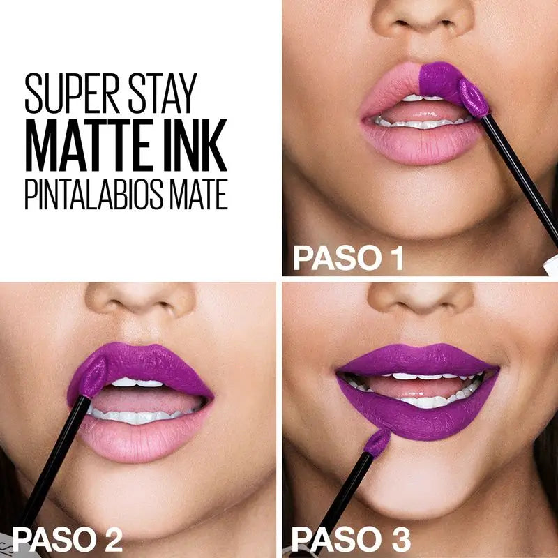 Maybelline New York Superstay Matte Ink, Batom Líquido Sombra 320 Individualist