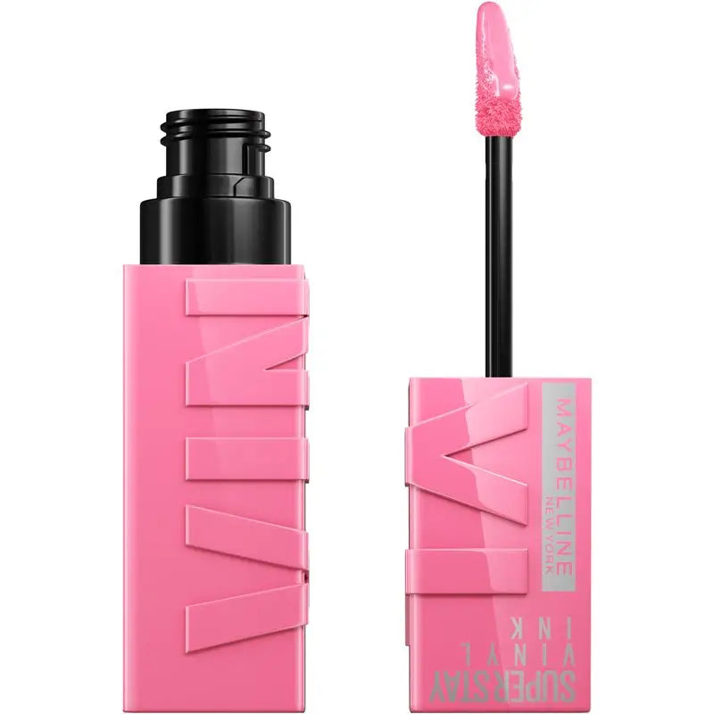 Maybelline New York Superstay Vinyl Ink Batom de efeito vinil de longa duração até 16H, Sombra 155 UPBEAT