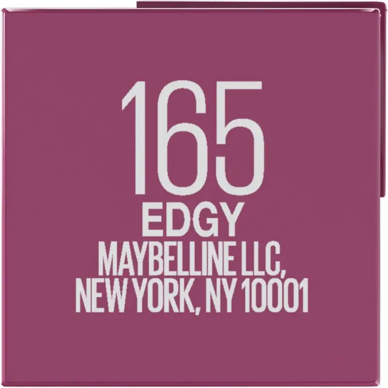 Maybelline New York Superstay Vinyl Ink Batom de efeito vinil de longa duração até 16H, Sombra 165 EDGY