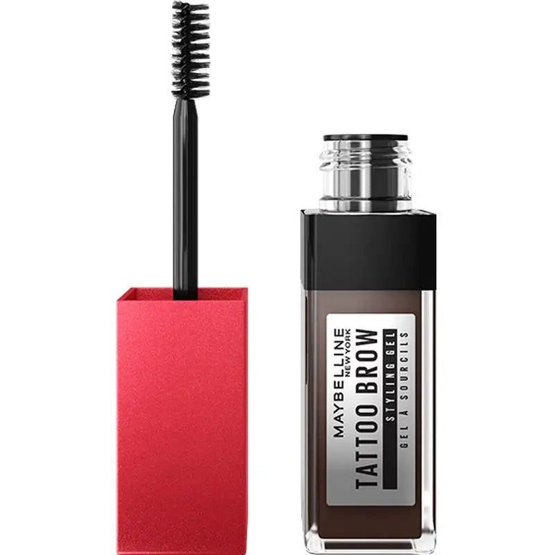 Maybelline New York Tattoo Brow Gel Brow Filler, Sombra 260 Castanho Profundo