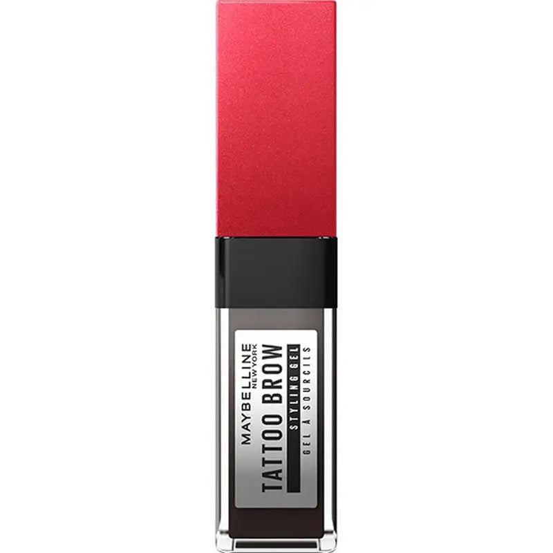 Maybelline New York Tattoo Brow Gel Preenchedor de Sobrancelhas, Sombra 262 Preto Castanho