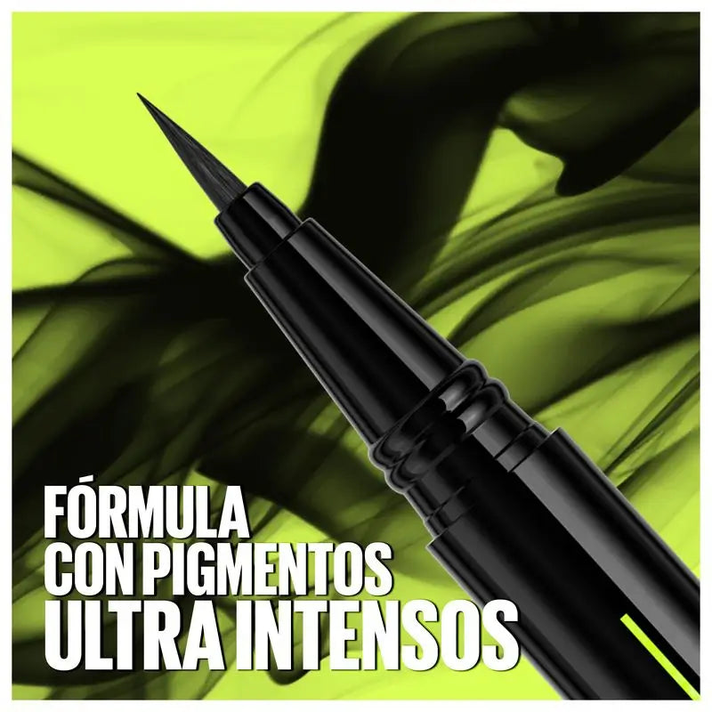 Maybelline New York Tattoo Liner Ink Pen, Eyeliner em formato de caneta, à prova de água, fórmula de tatuagem até 24 horas, preto