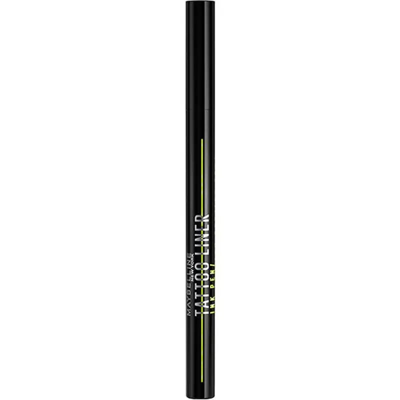 Maybelline New York Tattoo Liner Ink Pen, Eyeliner em formato de caneta, à prova de água, fórmula de tatuagem até 24 horas, preto