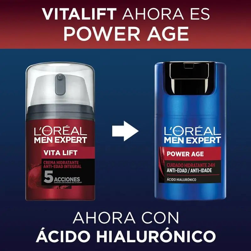 L'Oréal Men Expert VitaLift Creme Hidratante Anti-Envelhecimento 50 ml