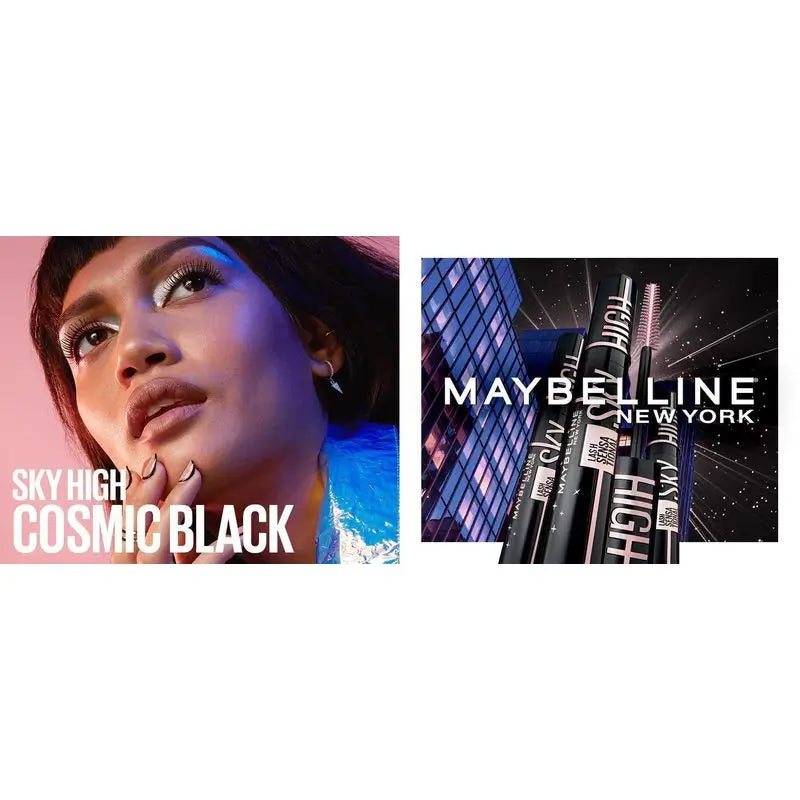 Maybelline New York Lash Sensational Sky High Cosmic: Rímel ultra-preto, com comprimento e volume