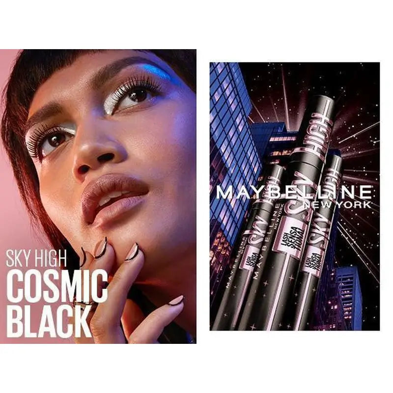 Maybelline New York Lash Sensational Sky High Cosmic: Rímel ultra-preto, com comprimento e volume