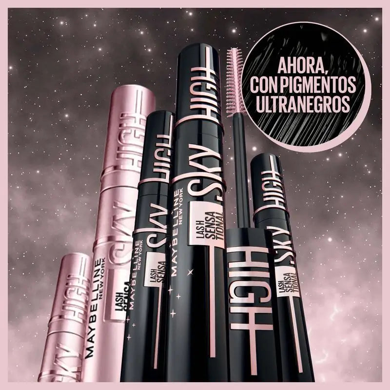 Maybelline New York Lash Sensational Sky High Cosmic: Rímel ultra-preto, com comprimento e volume