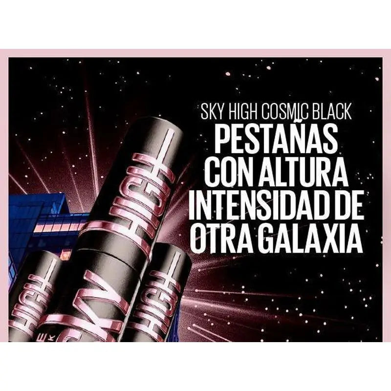 Maybelline New York Lash Sensational Sky High Cosmic: Rímel ultra-preto, com comprimento e volume