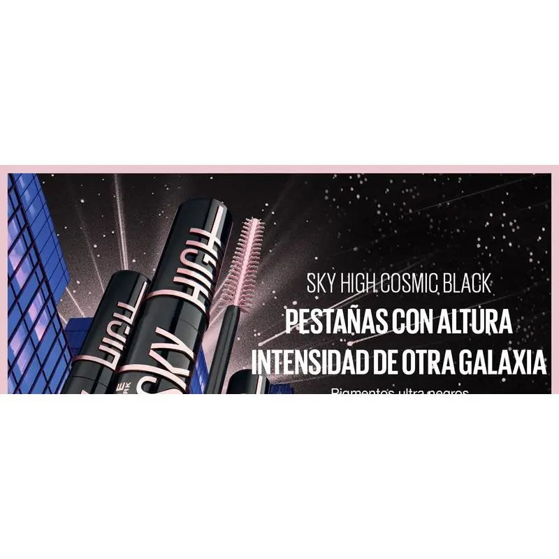 Maybelline New York Lash Sensational Sky High Cosmic: Rímel ultra-preto, com comprimento e volume