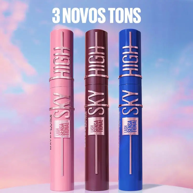 Maybelline New York Lash Sensational Sky High Mascara: Comprimento e volume, tonalidade Burgundy Haze