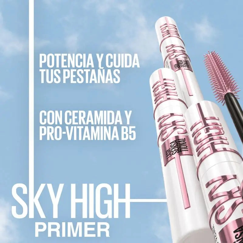 Maybelline New York Lash Sensational Sky High Primer: Preto, Ceramida e Pró-Vitamina B5