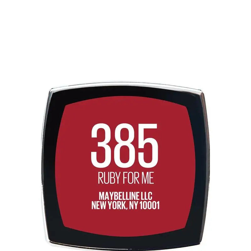 Maybelline New York Sensational Colour Lipstick Made For All 385 Ruby For Me Red