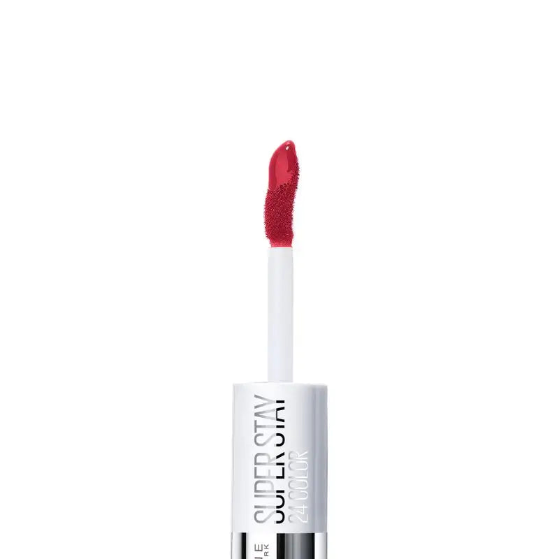 Maybelline New York Superstay 24H Long-Lasting Lipstick, Sombra 573 Vermelho Cereja Eterno