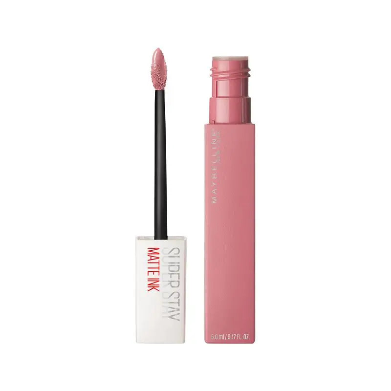 Maybelline New York Superstay Matte Ink Batom Matte de Longa Duração Sombra 10 Dreamer Rosa Nude