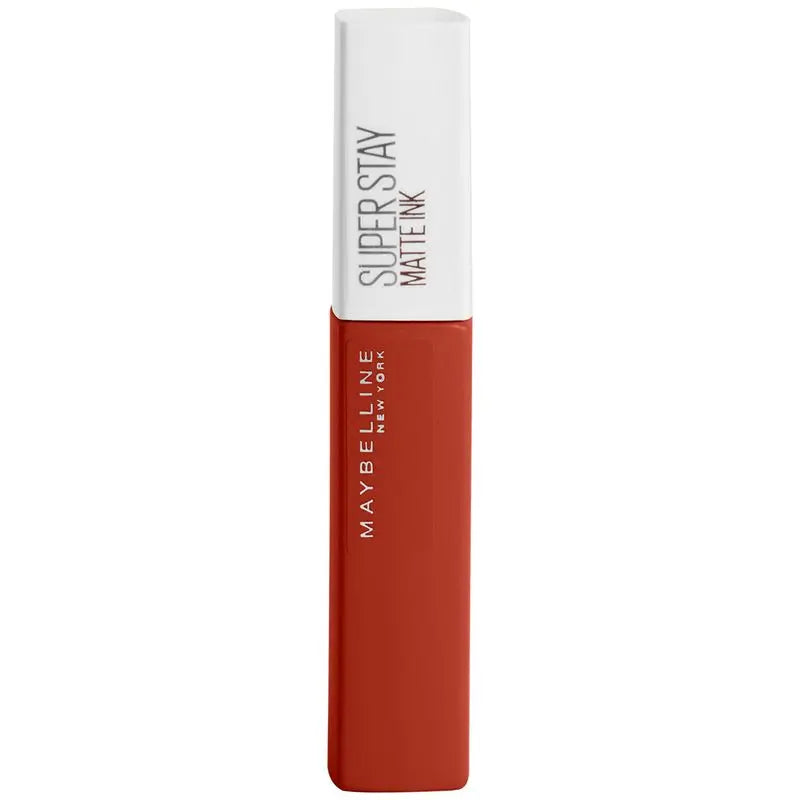 Maybelline New York Superstay Matte Ink Batom Matte de Longa Duração Sombra 117 Vermelho Quebrador de Terra