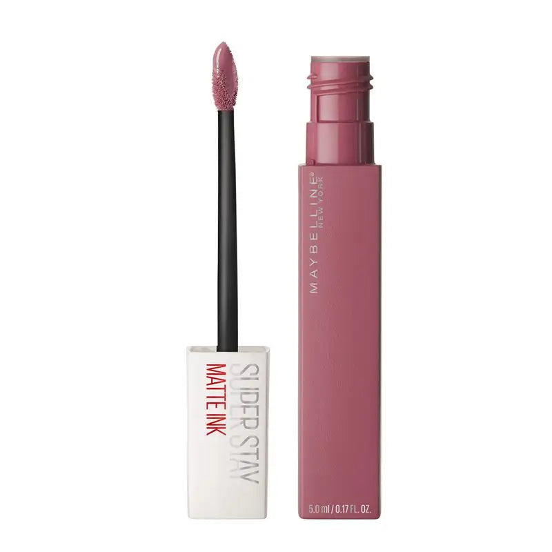 Maybelline New York Superstay Matte Ink Batom Matte de longa duração Sombra 15 Lover Cor Nude