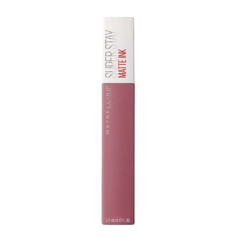 Maybelline New York Superstay Matte Ink Batom Matte de longa duração Sombra 15 Lover Cor Nude