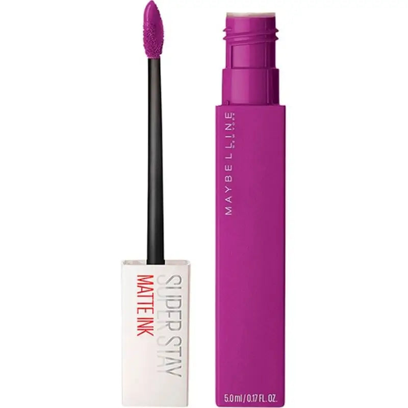 Maybelline New York Superstay Matte Ink Batom Matte de longa duração Sombra 35 Criador Cor Púrpura