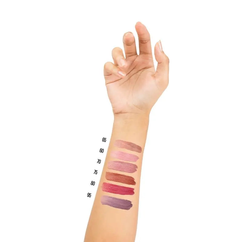 Maybelline New York Superstay Matte Ink Batom Matte de longa duração Sombra 65 Sedutora Cor Nude