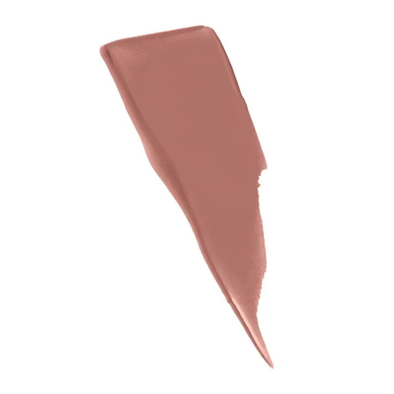 Maybelline New York Superstay Matte Ink Batom Matte de longa duração Sombra 65 Sedutora Cor Nude