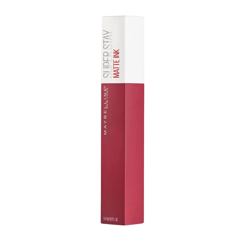 Maybelline New York Superstay Matte Ink Batom Matte de longa duração Sombra 80 Régua Cor Vermelha