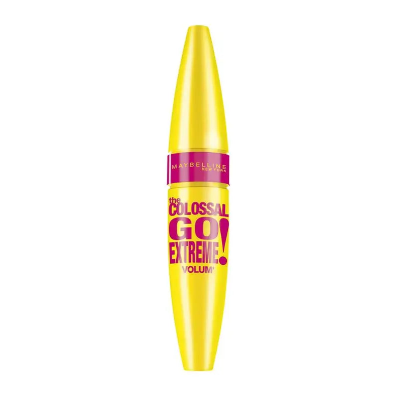 Maybelline New York The Colossal Go Extreme Black Volume Máscara Preta, 9,5 ml