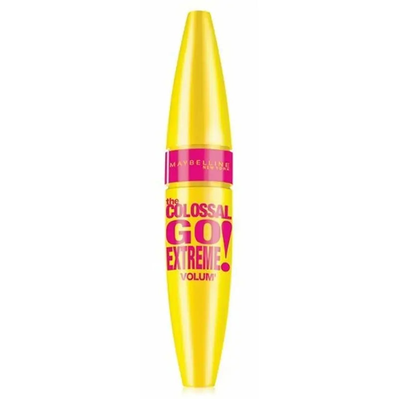 Maybelline New York The Colossal Go Extreme Black Volume Máscara Preta, 9,5 ml