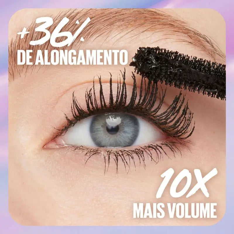 Maybelline New York The Falsies Surreal Extensions Máscara de efeito extensível à prova de água.