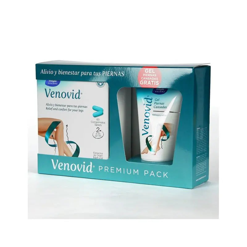 Mayla Pharma Venovid Pack + Gel Regalo , 60 comprimidos