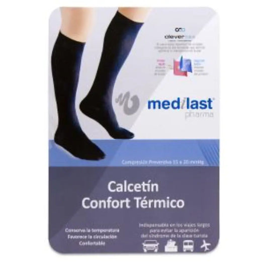 Medilast Comfort Sock Castanho T/Extra Grande